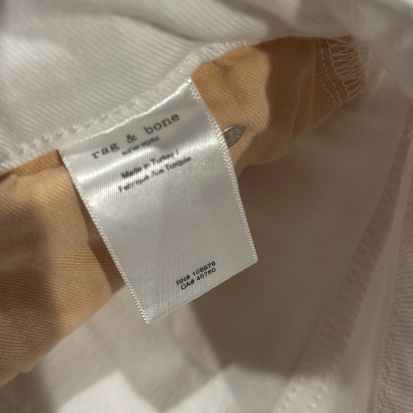 Rag & Bone white jeans size 27 - Picture 3 of 7